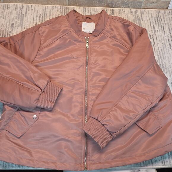 Anthropologie Bomber Jacket Sz 2X Women's - Picture 4 of 11